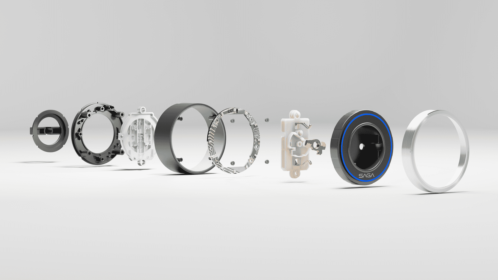 Saga adaptor components (top)